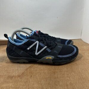 New Balance Minimus Womens Size 8.5 Running Shoes Black Blue Barefoot